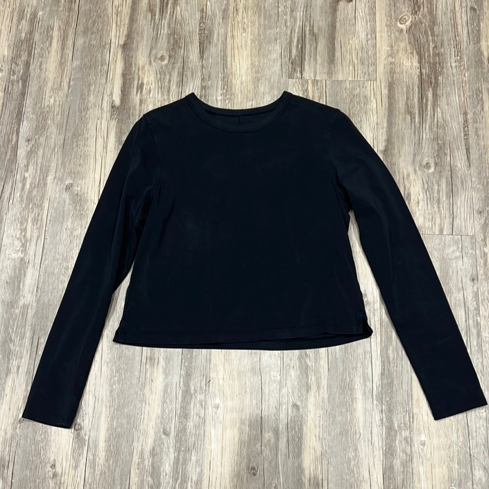 Lululemon Sz6 Classic-Fit Cotton-Blend Long-Sleeve Shirt